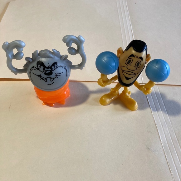 Wacky Pack Toys Two Space Jam Sonic Wacky Pack Kids Meal Toys
